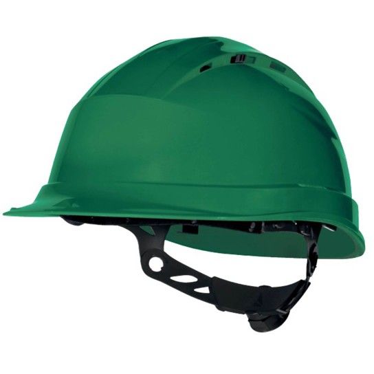 Capacete de Obra Quartz UP IV DeltaPlus Ventilado (Verde) Capacete de Obra Quartz UP IV DeltaPlus Ventilado (Verde)