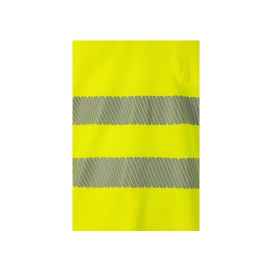 Polo Algod�o Manga Comprida Faixas Refletoras 305524 Velilla (Tamanho L.Amarelo Fluorescente)