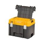 Caixa de Ferrametas Profunda com Alça de Alumínio IP54 TSTAK Dewalt DWST83343-1 Caixa de Ferrametas Profunda com Alça de Alumínio IP54 TSTAK Dewalt DWST83343-1