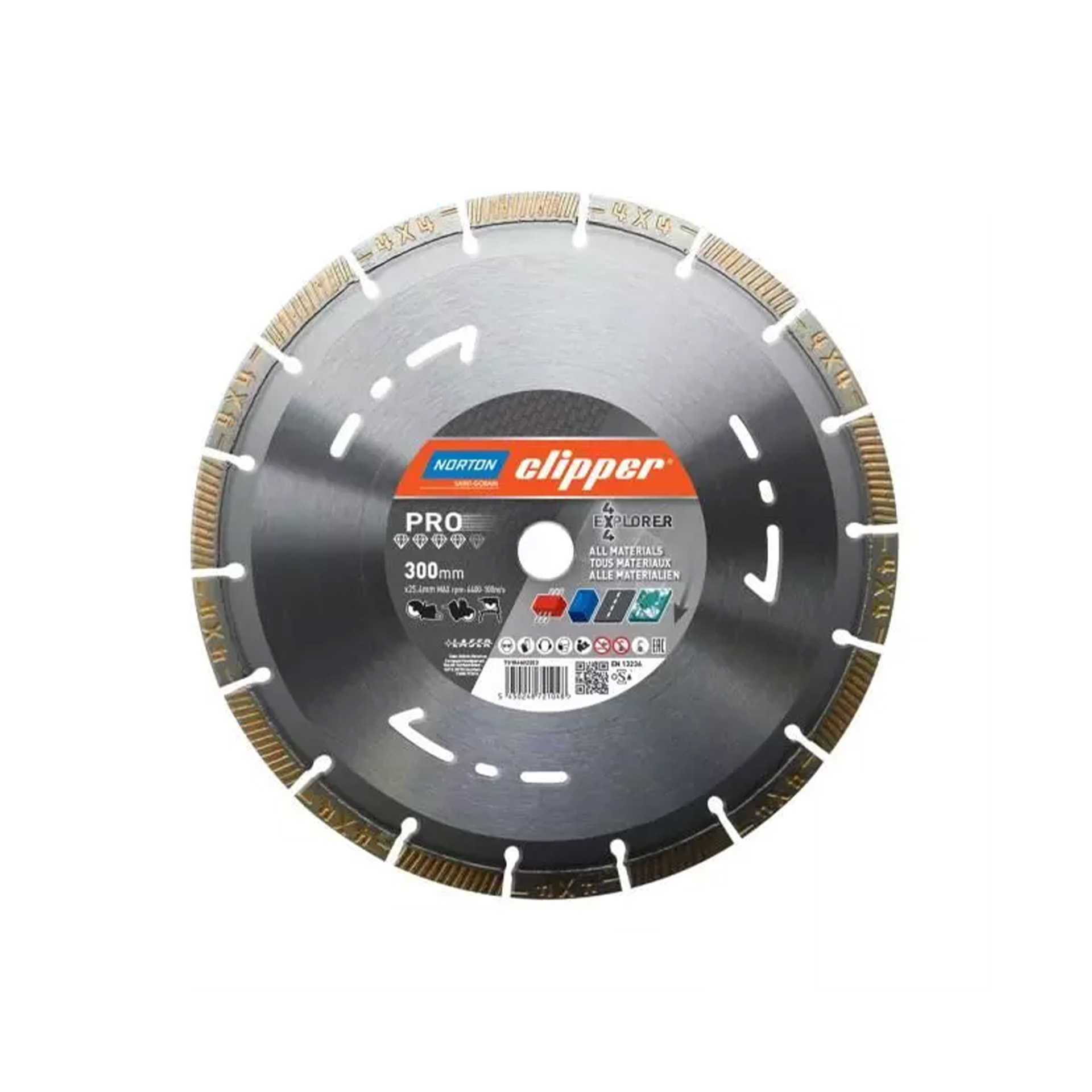 Disco Diamantado Pro 4x4 Explorer Clipper (125x22.23mm) Disco Diamantado Pro 4x4 Explorer Clipper (125x22.23mm)