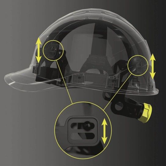 Capacete de Prote��o DIAMOND VI WIND DeltaPlus