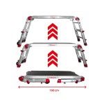 Plataforma de Trabalho Dobrável e Regulável em Altura 62/89cm PLAT Faraone Plataforma de Trabalho Dobrável e Regulável em Altura 62/89cm PLAT Faraone