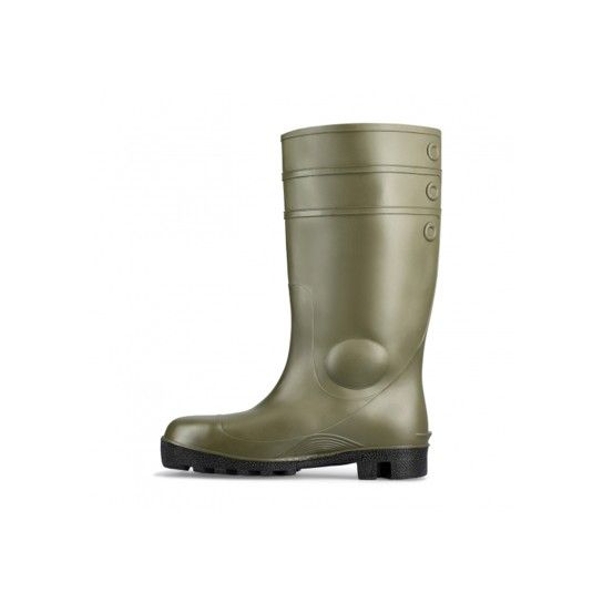 Galochas em PVC com Biqueira de A�o Dunlop S5 SRA Verde  (N�38)