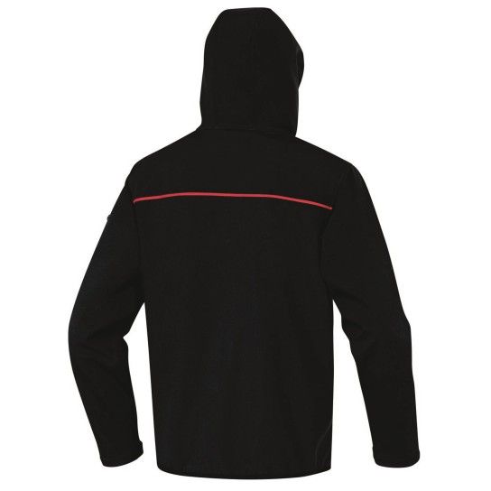 Casaco Softshell HORTEN2 LIGHT DeltaPlus (Preto/Vermelho.Tamanho S) Casaco Softshell HORTEN2 LIGHT DeltaPlus (Preto/Vermelho.Tamanho S)