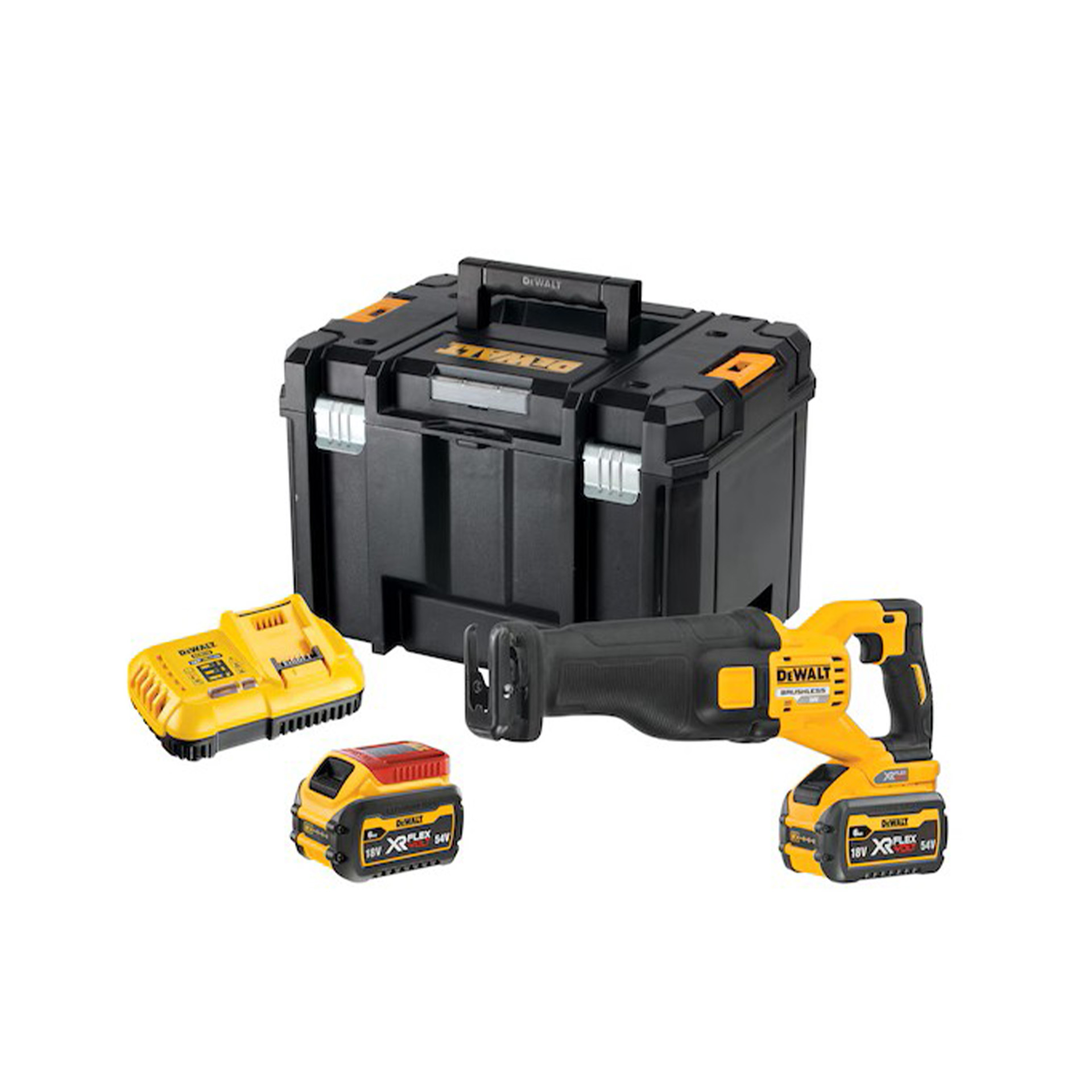Serra Sabre sem Escovas XR Flexvolt 54V Dewalt DCS389T2-QW Serra Sabre sem Escovas XR Flexvolt 54V Dewalt DCS389T2-QW