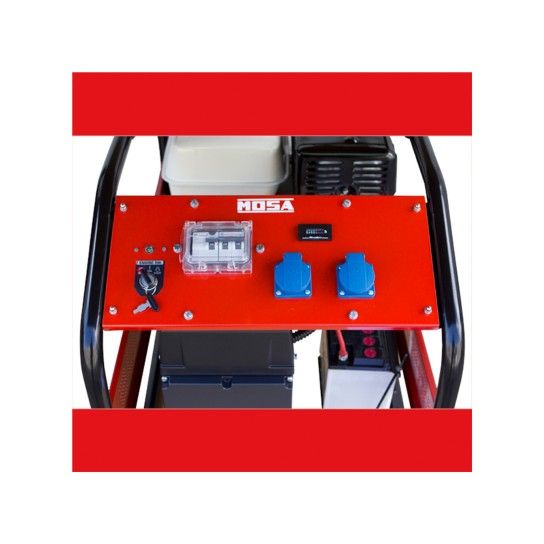 Gerador a Gasolina GE-7500 MBH Rental Mosa com Motor Honda Gx390 Gerador a Gasolina GE-7500 MBH Rental Mosa com Motor Honda Gx390