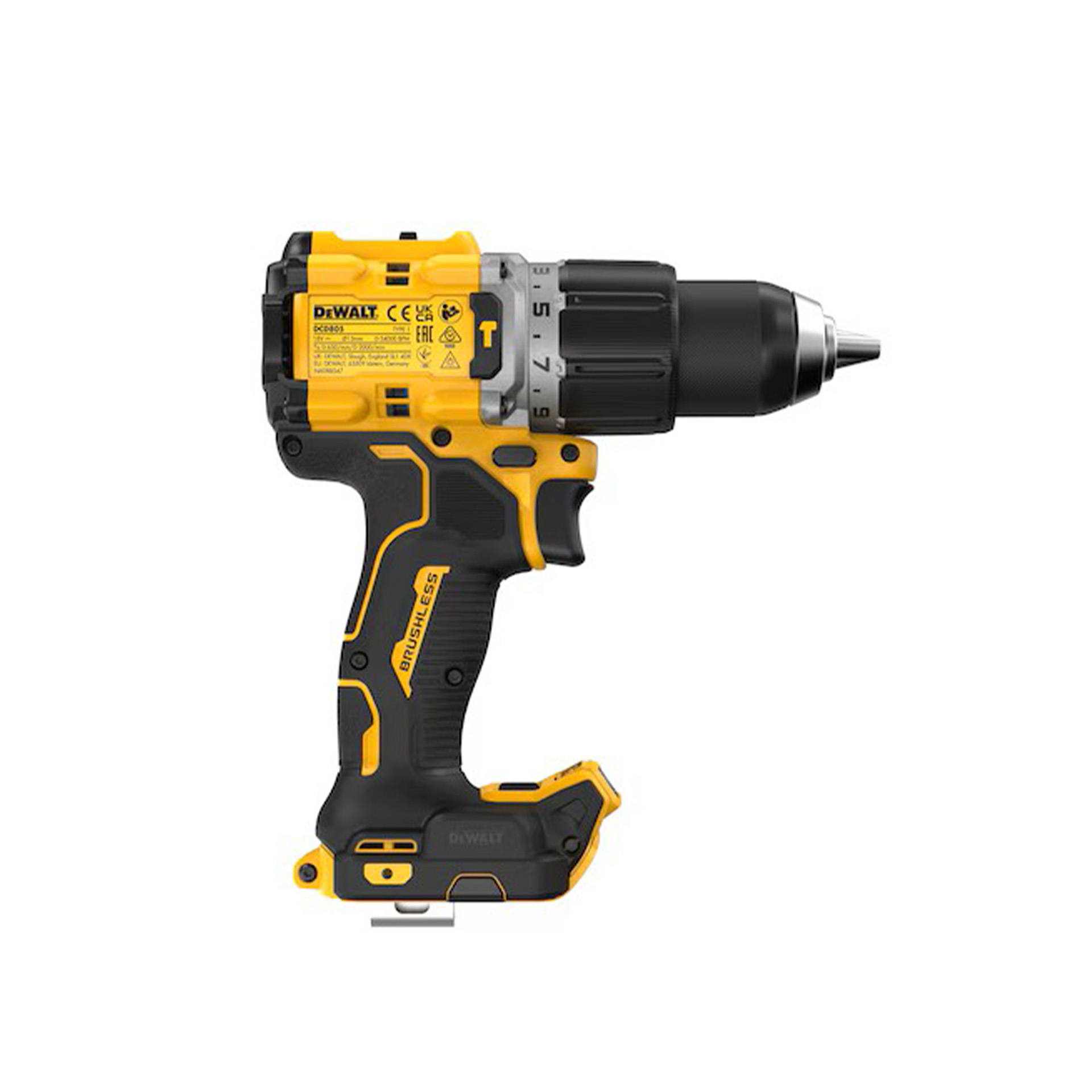 Berbequim Aparafusador Percuss�o sem Escovas XR 18V 13mm 90Nm Dewalt DCD805NT-XJ