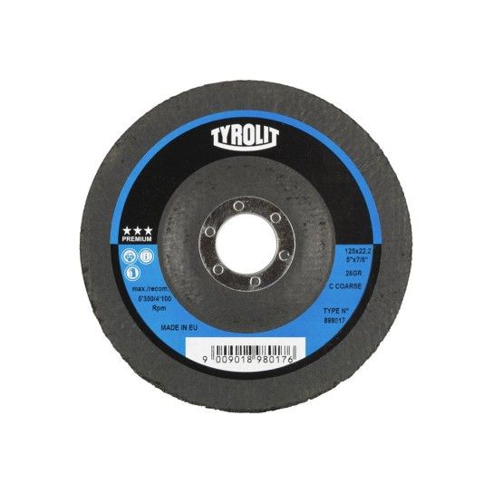 Disco de Limpeza Bruta Tyrolit Premium 125 Disco de Limpeza Bruta Tyrolit Premium 125