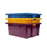 Caixa Multiusos Empilhavél Preta 40L Plastisserra Caixa Multiusos Empilhavél Preta 40L Plastisserra