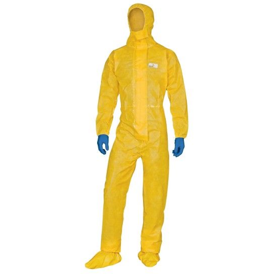 Fato Proteção Química Descartável DT300Y DeltaPlus (Tamanho M) Fato Proteção Química Descartável DT300Y DeltaPlus (Tamanho M)