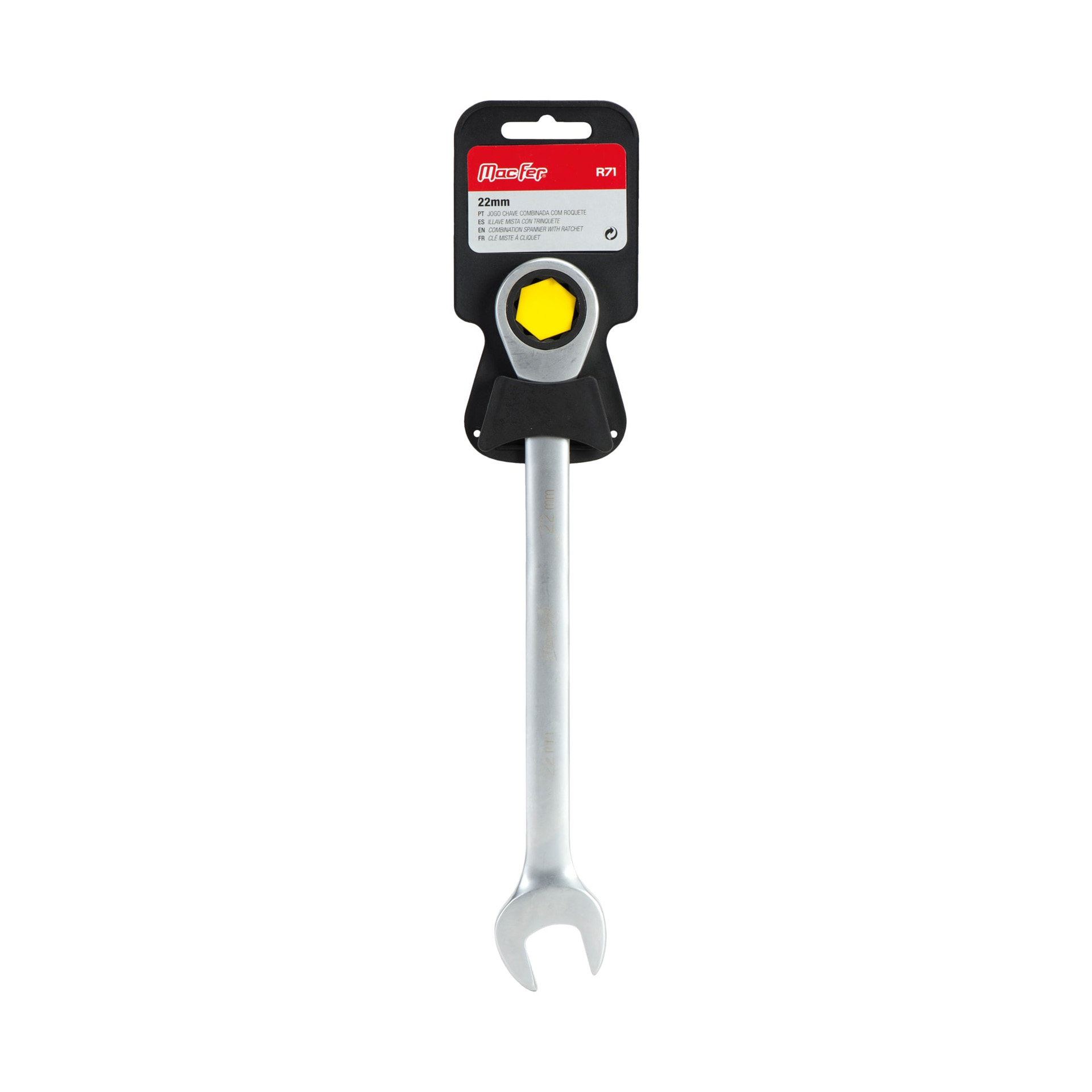 Chave Combinada MacFer c/Roquete Cr V R71