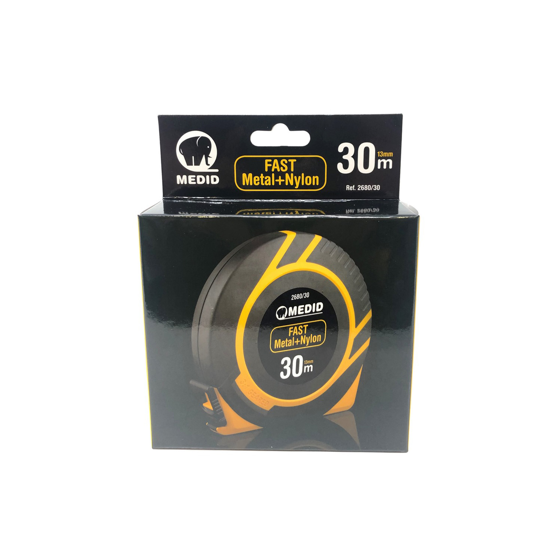Fita Métrica Metal + Nylon Fast 13mm Medid (20m) Fita Métrica Metal + Nylon Fast 13mm Medid (20m)