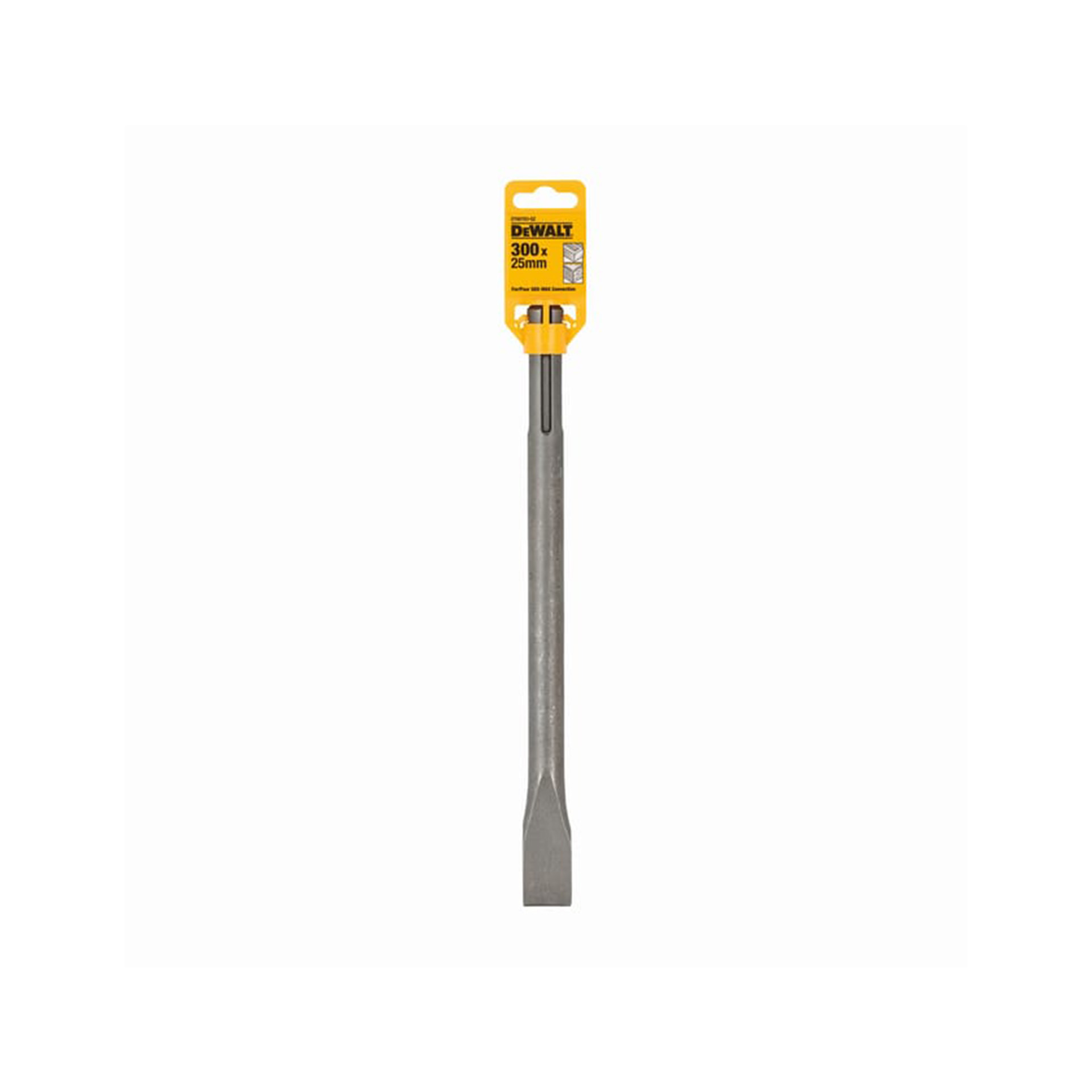 Cinzel Plano SDS-Max 25x300mm de Alto Desempenho Dewalt Cinzel Plano SDS-Max 25x300mm de Alto Desempenho Dewalt