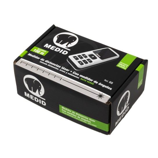 Medidor de Laser Luz Verde Medid (100cm)