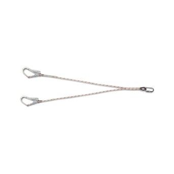 Corda de 1,5m em Y com Tr�s Mosquet�es SteelPro Safety