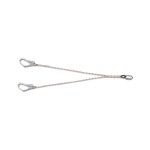 Corda de 1,5m em Y com Três Mosquetões SteelPro Safety Corda de 1,5m em Y com Três Mosquetões SteelPro Safety