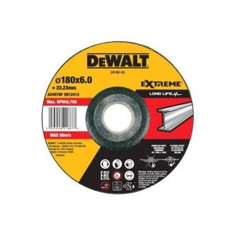 Disco de Desbaste C�ncavo para Metal�125x6x22mm Tipo 27 Dewalt