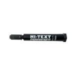 Marcador de Tinta Permanente de Ponta Média 5mm Medid (Preto) Marcador de Tinta Permanente de Ponta Média 5mm Medid (Preto)