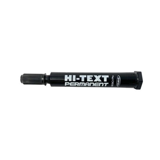 Marcador de Tinta Permanente de Ponta Média 5mm Medid (Preto) Marcador de Tinta Permanente de Ponta Média 5mm Medid (Preto)