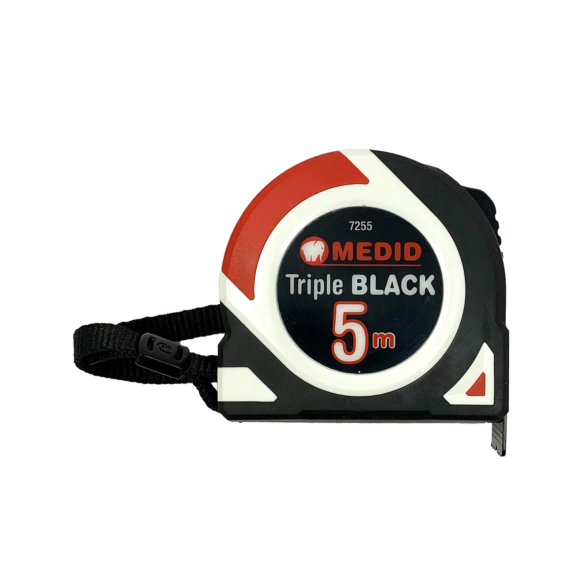 Fita Métrica de Alta Visibilidade Triple Black Medid (3m) Fita Métrica de Alta Visibilidade Triple Black Medid (3m)