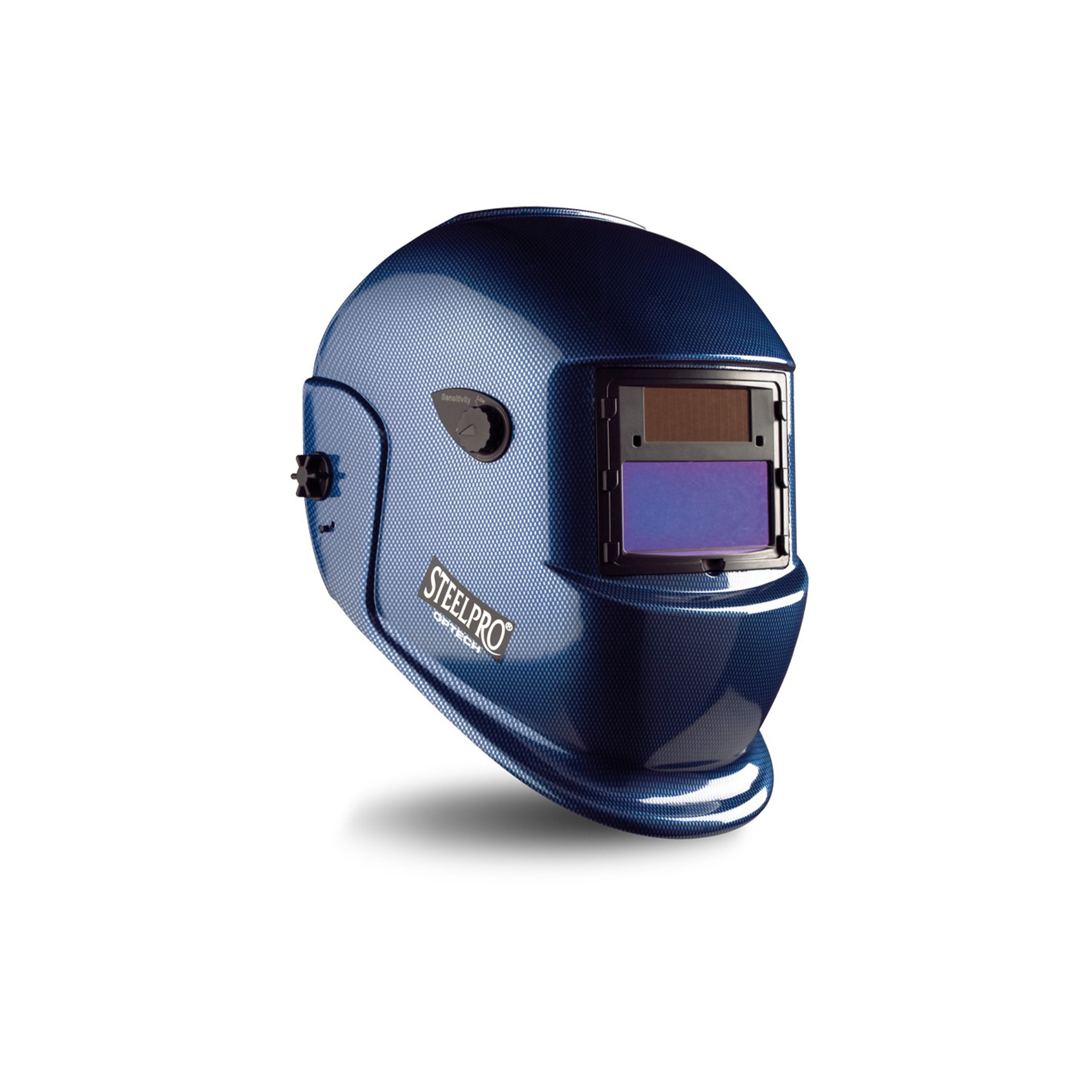 Capacete de Soldadura Eletr�nico com Tom Vari�vel(9-13) Azul SteelPro Safety