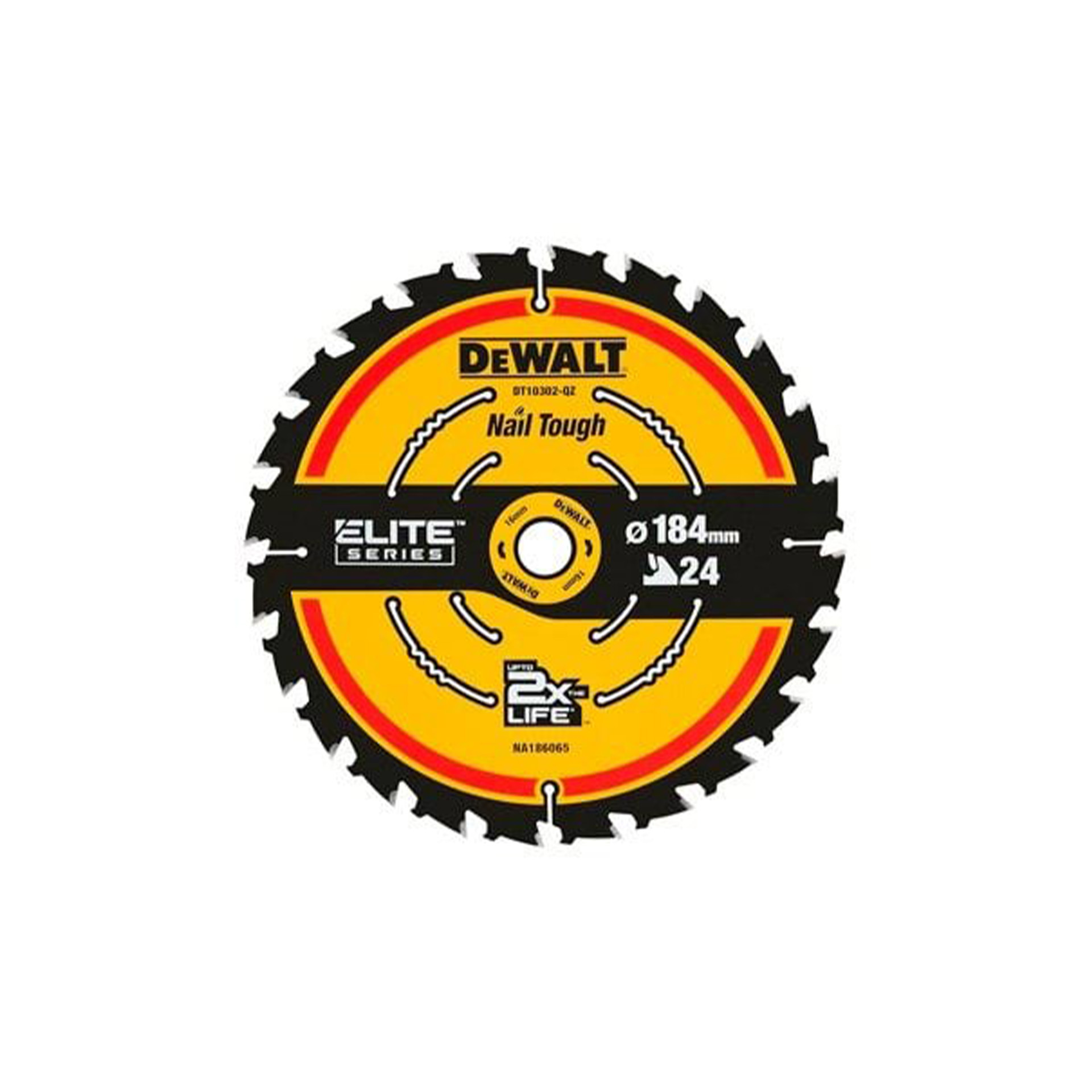 L�mina para Serra Circular Port�til Elite 184mmX16mmX24T Dewalt