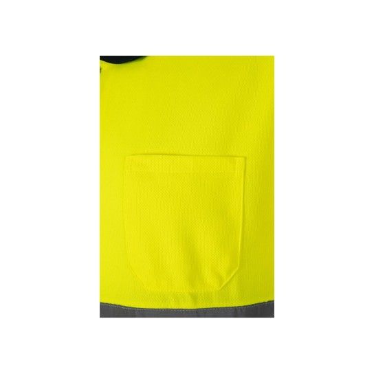 Polo Bicolor Manga Curta AV 305504 Velilla (Tamanho L.Azul Marinho/Amarelo Fluorescente) Polo Bicolor Manga Curta AV 305504 Velilla (Tamanho L.Azul Marinho/Amarelo Fluorescente)