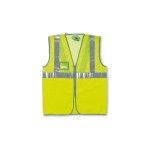 Colete de Alta Visibilidade com Fecho de Correr Amarelo Fluorescente Marca (Tamanho L) Colete de Alta Visibilidade com Fecho de Correr Amarelo Fluorescente Marca (Tamanho L)