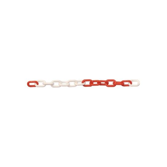 Corrente Plástico MacFer CPRWH 8mm 25m Vm/Br Corrente Plástico MacFer CPRWH 8mm 25m Vm/Br