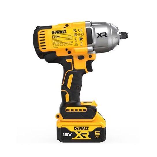 Chave de Impacto sem Escovas XR 18V Li-Ion 5Ah 1/2 Chave de Impacto sem Escovas XR 18V Li-Ion 5Ah 1/2