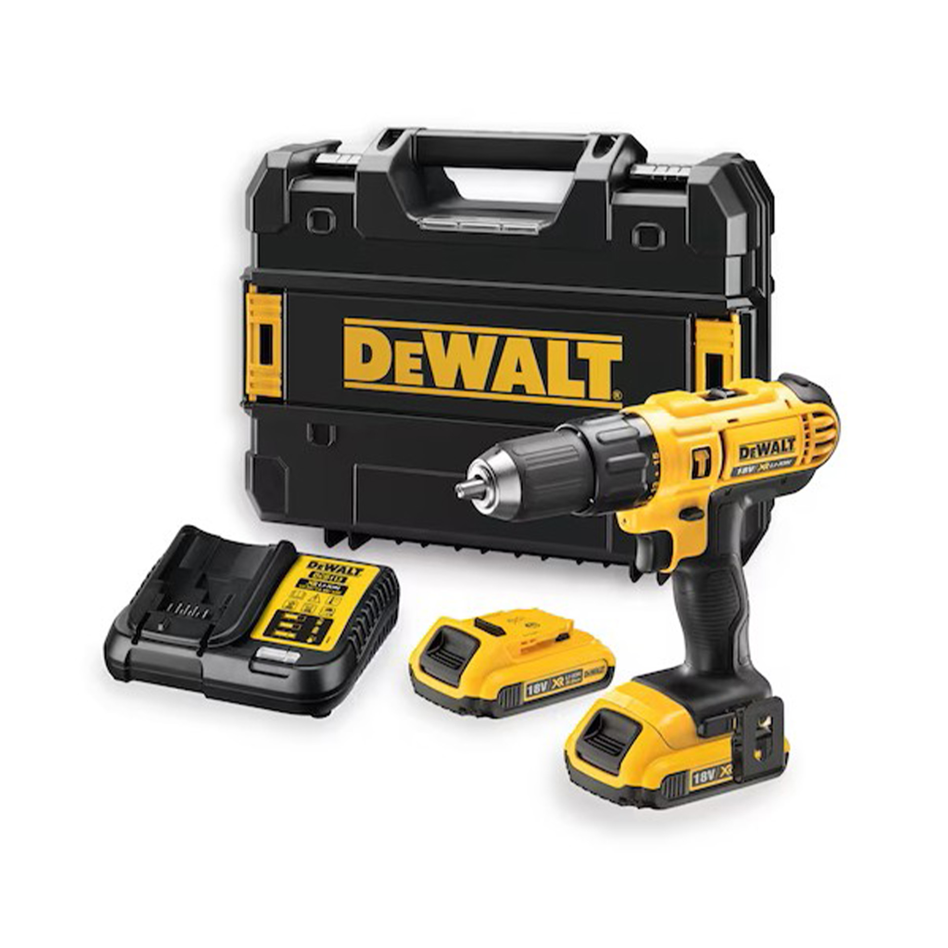 Berbequim Percussão Compacto XR 18V 2x2Ah Dewalt DCD776D2T-QW Berbequim Percussão Compacto XR 18V 2x2Ah Dewalt DCD776D2T-QW