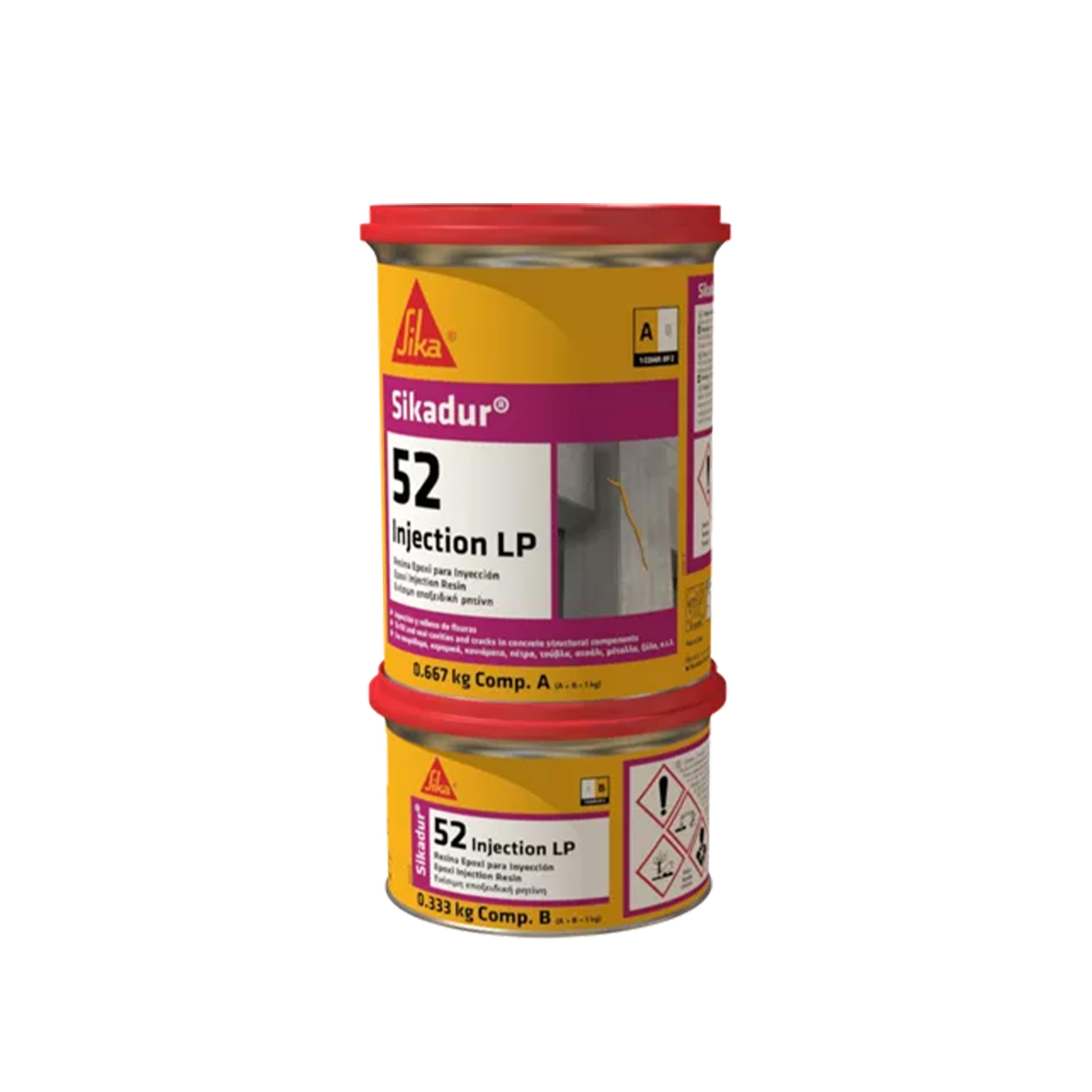 Resina de Inje��o Sikadur-52 Injection LP (AB) (1kg)
