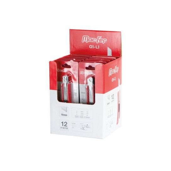 X-acto MacFer 01-L1 18mm (3 l�minas)