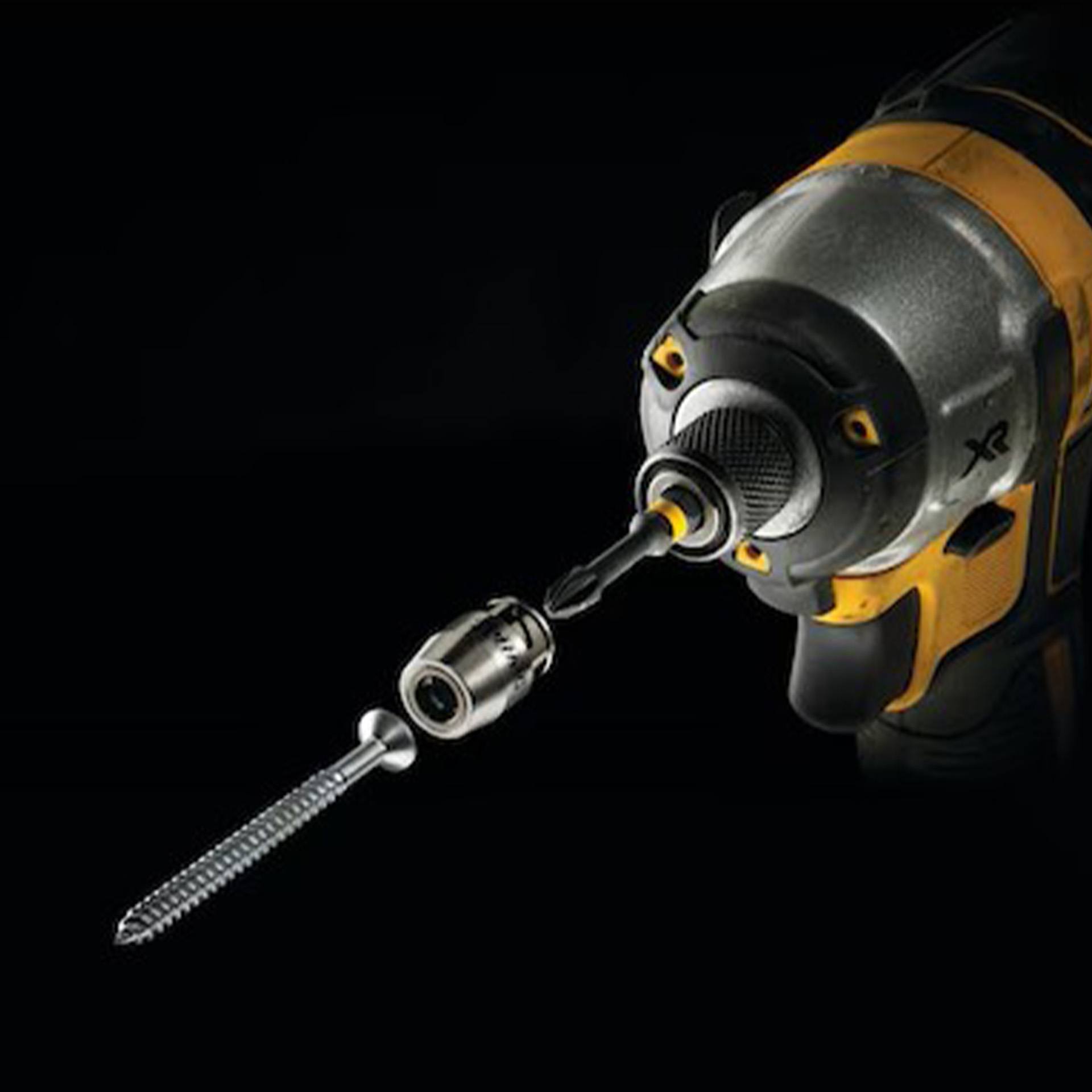 Pontas Tor��o de Impacto 2 x PH2 e Adaptador Magn�tico com Bloqueio Dewalt