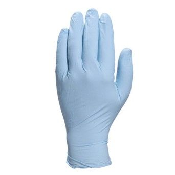 Luva Descart�vel de Nitrilo Delta Plus 100 Unid. (Tamanho 6/7)