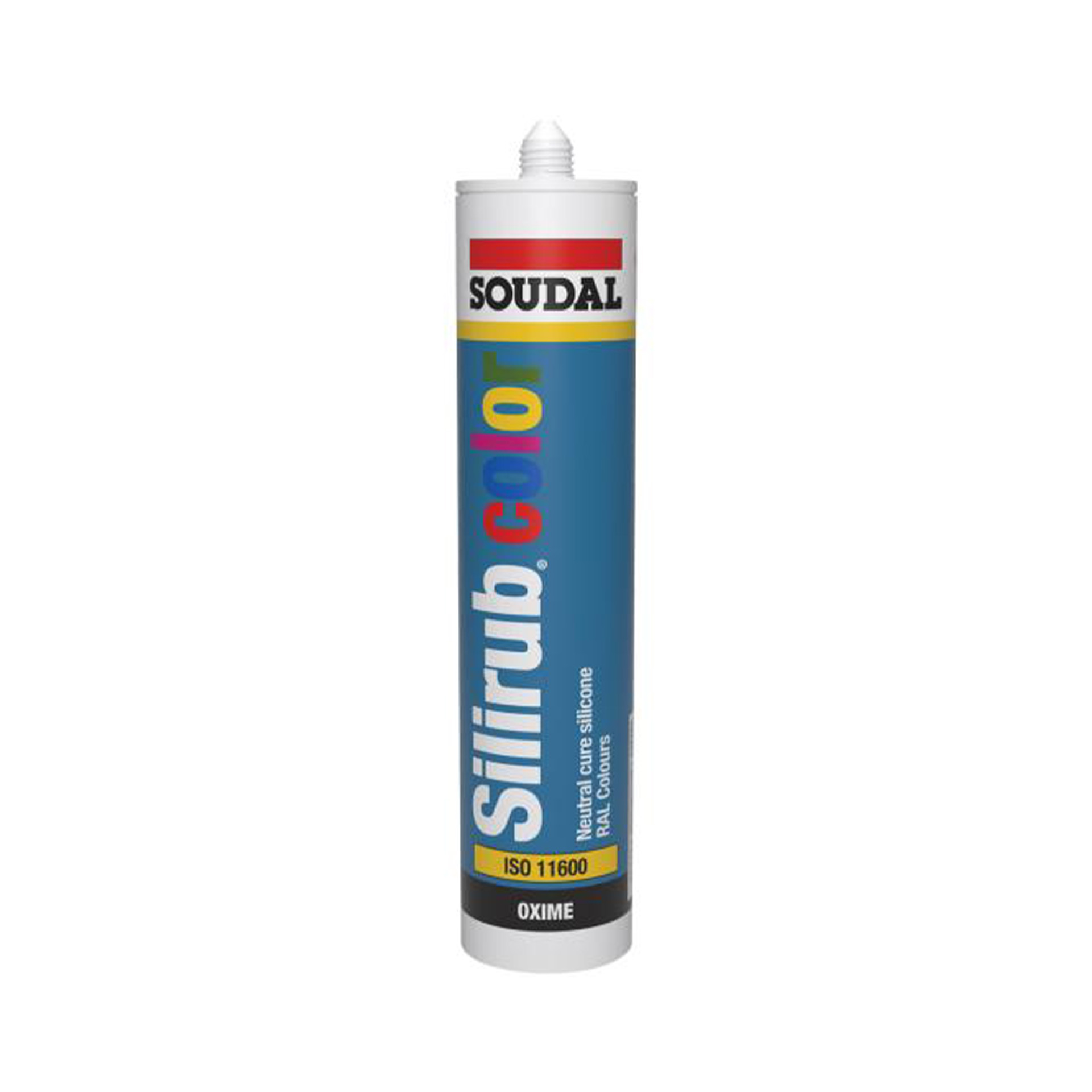 Selante de Silicone Silirub Color 300ml Marfim Claro (RAL 1015))