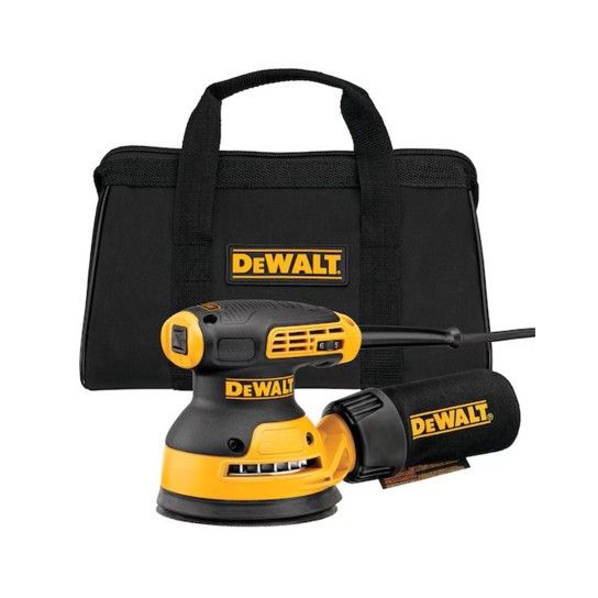 Lixadora Rotorbital 280W - �125mm - 12000 opm Dewalt DWE6423-QS