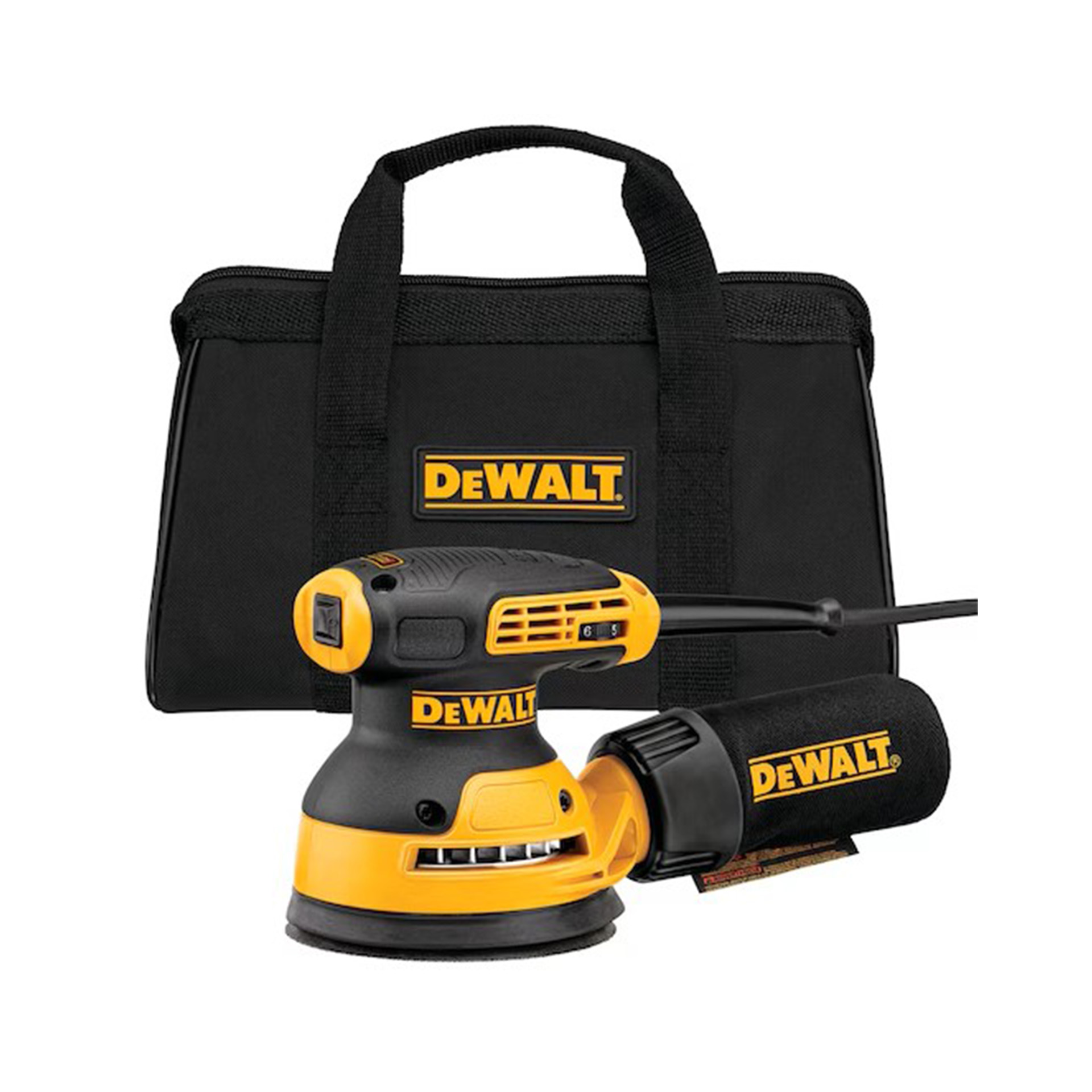 Lixadora Rotorbital 280W - �125mm - 12000 opm Dewalt DWE6423-QS