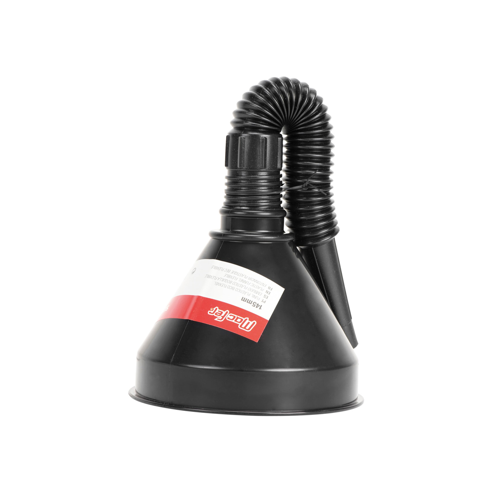 Funil Pl�stico Bico Flex�vel com Filtro MacFer