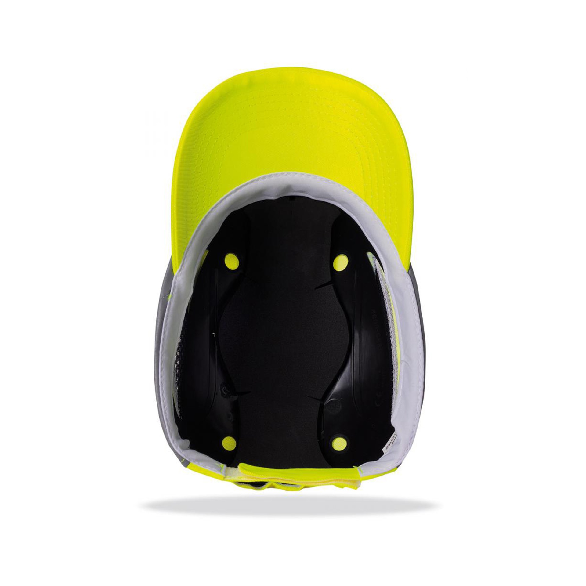 Chapéu de Proteção Anti-Golpes com Ventilação Lateral Amarelo Fluorescente SteelPro Safety Chapéu de Proteção Anti-Golpes com Ventilação Lateral Amarelo Fluorescente SteelPro Safety