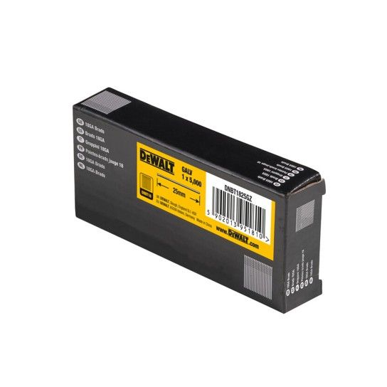 Pontas Brad Galvanizadas 18GA 1,25mm (25mm) Pontas Brad Galvanizadas 18GA 1,25mm (25mm)