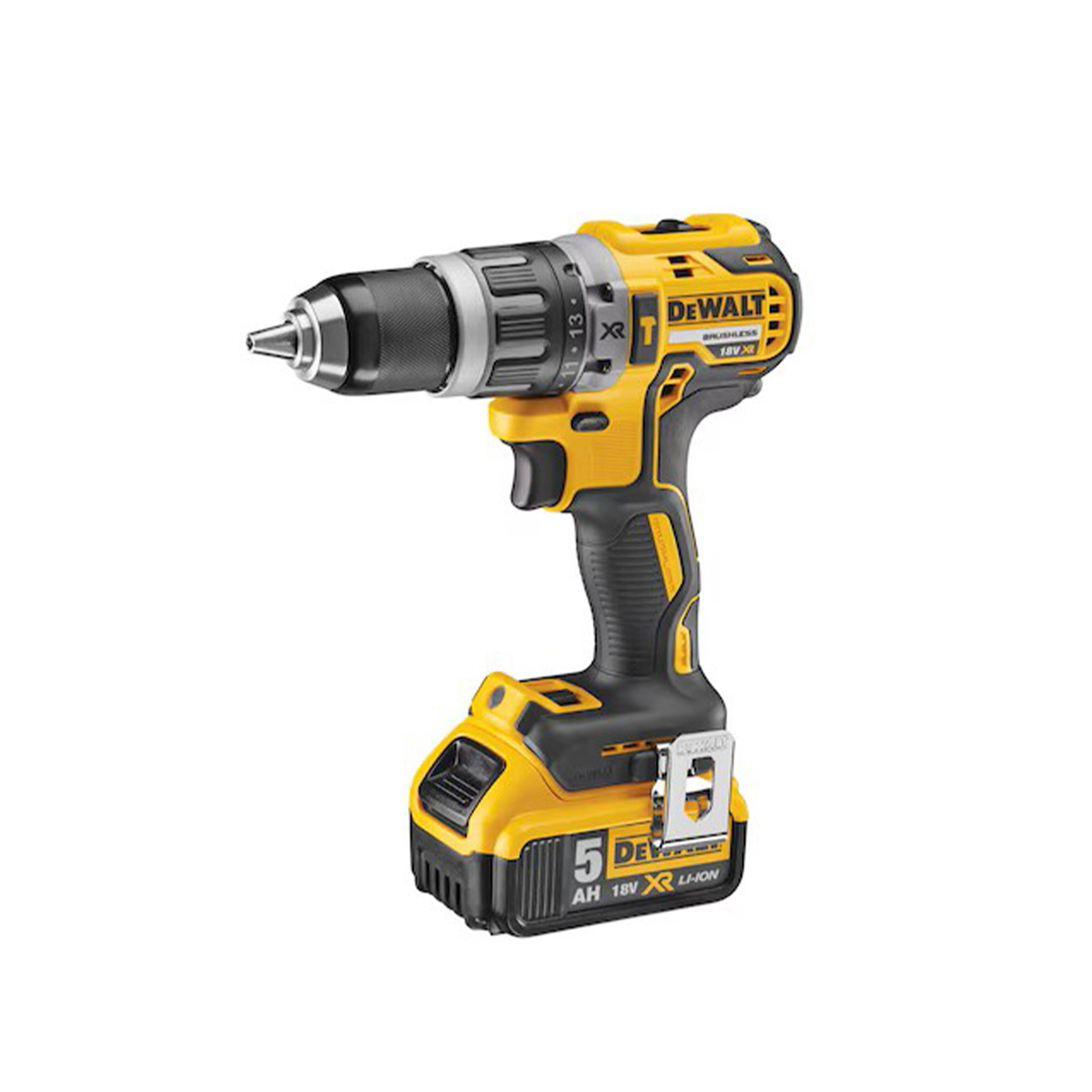 Berbequim Aparafusador Percuss�o sem Escovas XR 18V Li-Ion 5,0Ah Dewalt DCD796P2-QW