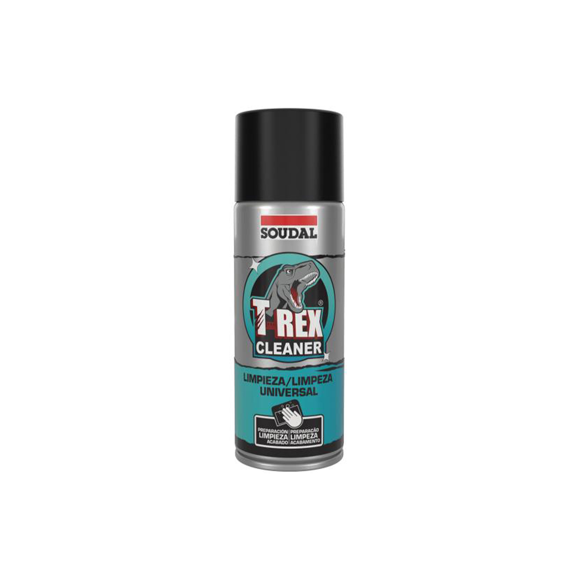 Produto de Limpeza T-Rex Cleaner Soudal 400ml Produto de Limpeza T-Rex Cleaner Soudal 400ml