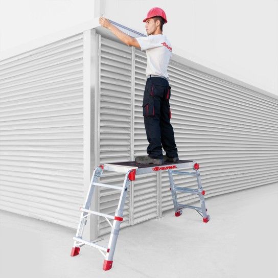 Plataforma de Trabalho Dobrável e Regulável em Altura 62/89cm PLAT Faraone Plataforma de Trabalho Dobrável e Regulável em Altura 62/89cm PLAT Faraone