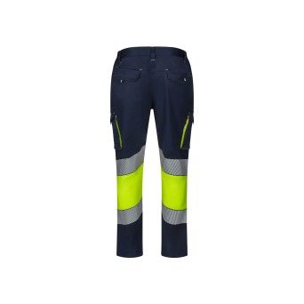 Cal�as Stretch Bicolor Faixas Refletoras Segmentadas 303008S Velilla (Tamanho S.Cinzento/Amarelo Flu