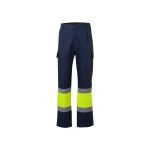 Azul Marinho/Amarelo Fluorescente