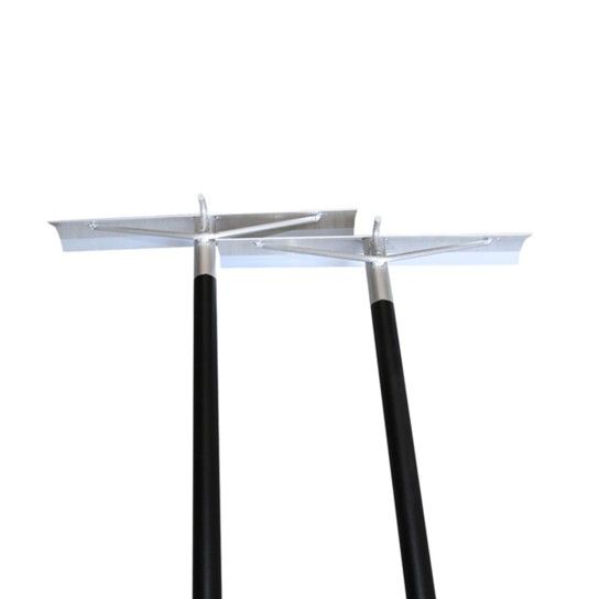 Raspador em Alumínio para Betão com Gancho Floorix 495x102mm Raspador em Alumínio para Betão com Gancho Floorix 495x102mm