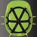 Capacete de Prote��o DIAMOND VI WIND DeltaPlus