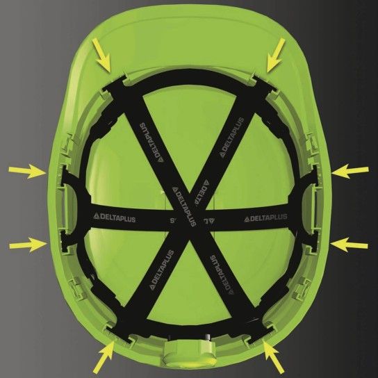Capacete de Prote��o DIAMOND VI WIND DeltaPlus