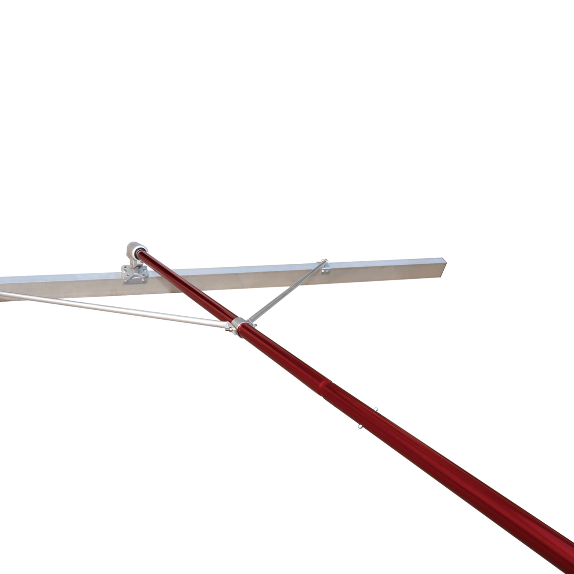 Régua com Suporte de Três Pontos em Magnésio com 3 Cabos Floorix 3000x101mm Régua com Suporte de Três Pontos em Magnésio com 3 Cabos Floorix 3000x101mm
